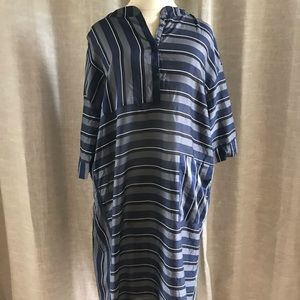Humanoid striped tunic dress